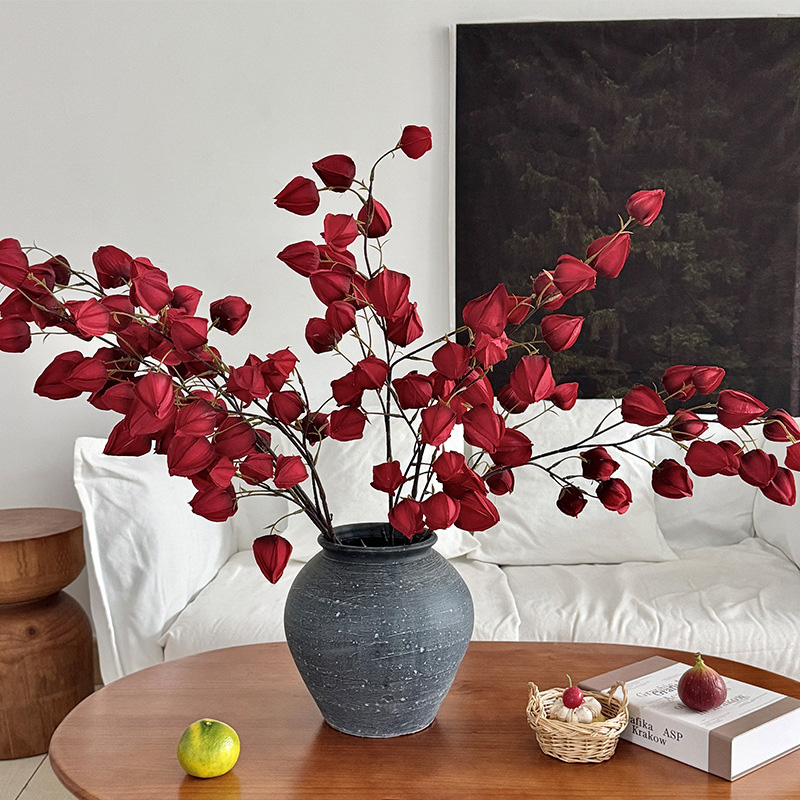 人工1mランタンフラワーブランチ ウェディングフラワー素材  - Florist Supply Vases のレビューと価格