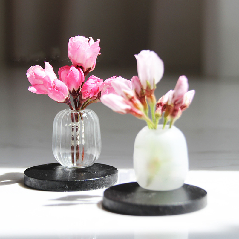 ドールハウスミニチュアアクセサリー、ミニガラスの花瓶、花の配 - Florist Supply Vases のレビューと価格