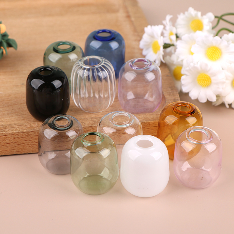 ドールハウスミニチュアアクセサリー、ミニガラスの花瓶、花の配 - Florist Supply Vases のレビューと価格
