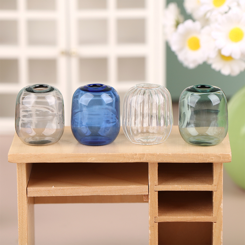 ドールハウスミニチュアアクセサリー、ミニガラスの花瓶、花の配 - Florist Supply Vases のレビューと価格
