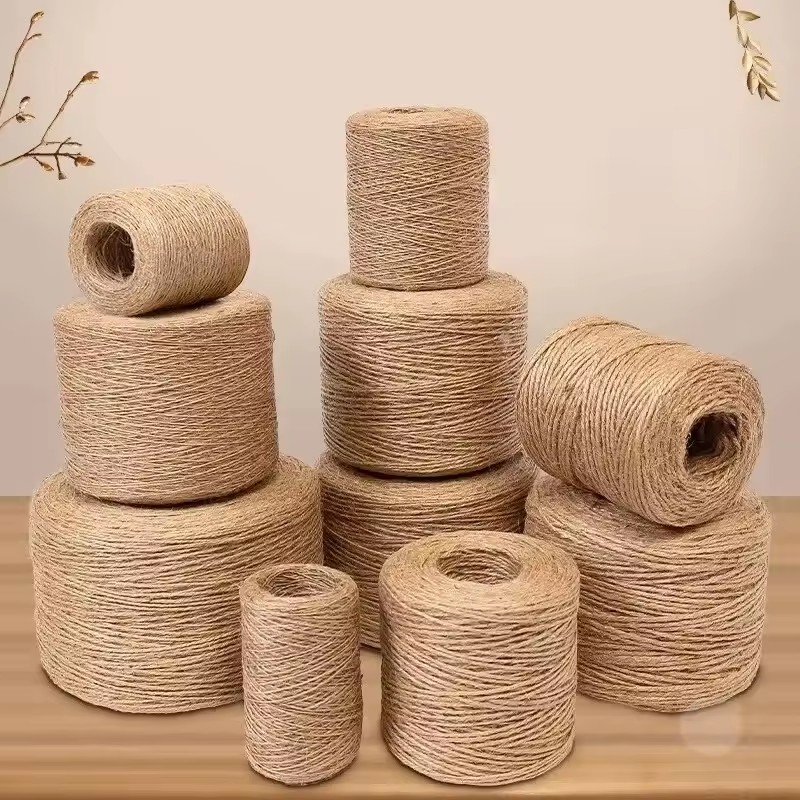 100 メートルナチュラルヴィンテージジュートロープコードス - Twine Jute Natural のレビューと価格