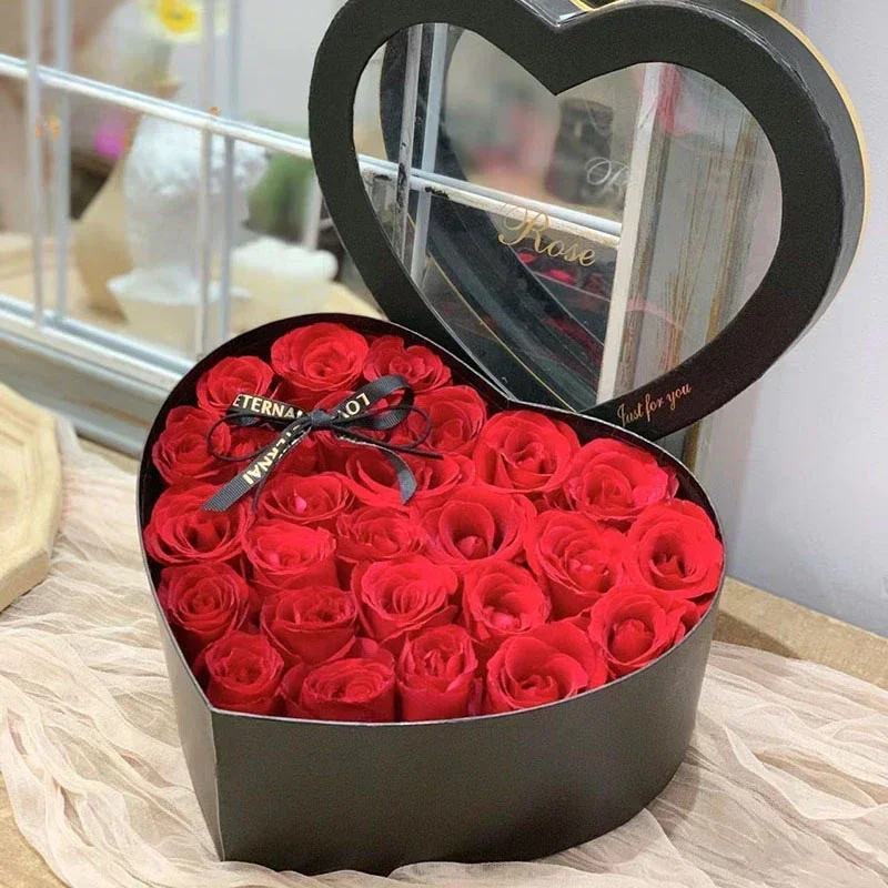 2 ピースゴールドハート型ラウンドフラワーボックスハグバケッ - Florist Supply Buckets のレビューと価格
