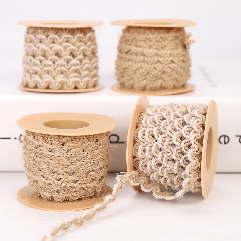 ナチュラルジュートリボンロープストリングコード、DIYクラフ - Twine Jute Natural のレビューと価格