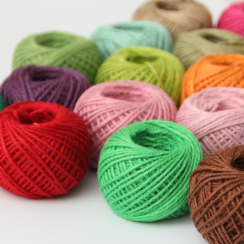 50 メートルの天然ジュート麻ひも芸術工芸品やガーデニング用 - Twine Jute Natural のレビューと価格