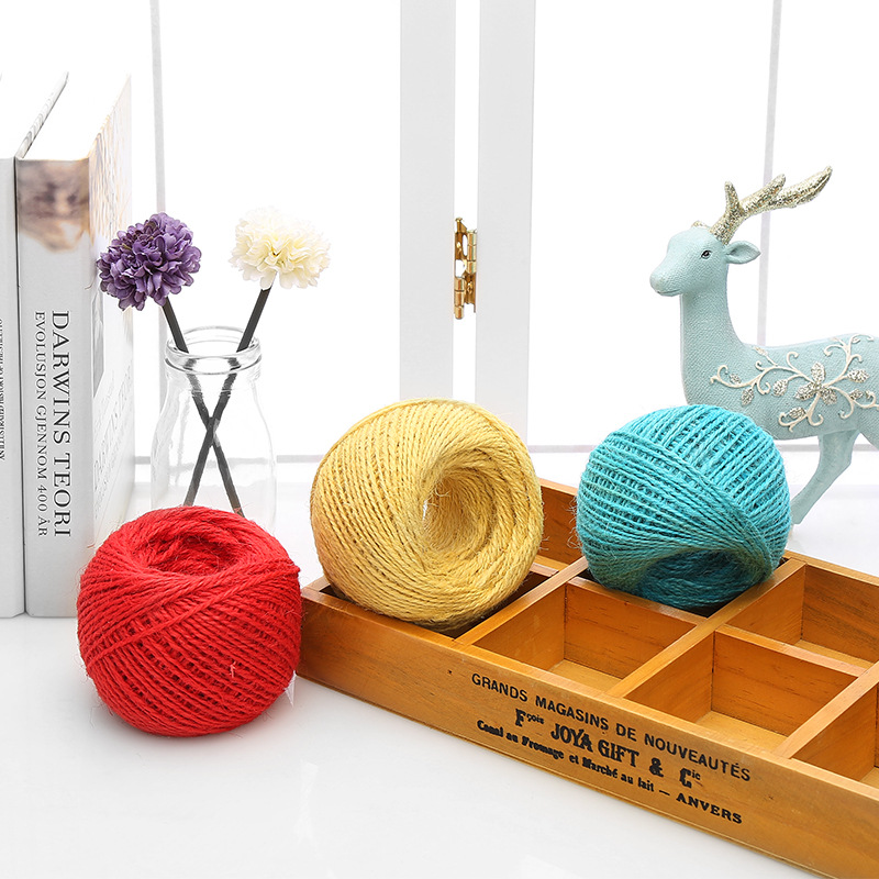 天然ジュート麻ひも耐久性のある芸術工芸ギフトラッピングストリ - Twine Jute Natural のレビューと価格