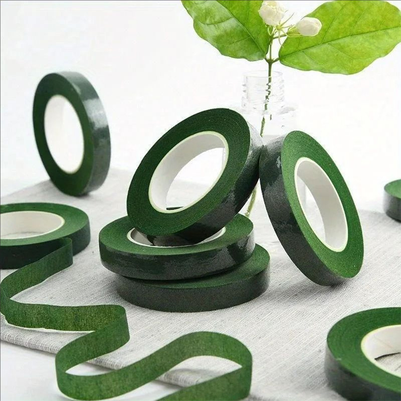 30 ヤード 12 ミリメートル花茎テープコサージュボタンホ - Floral Tape Green のレビューと価格