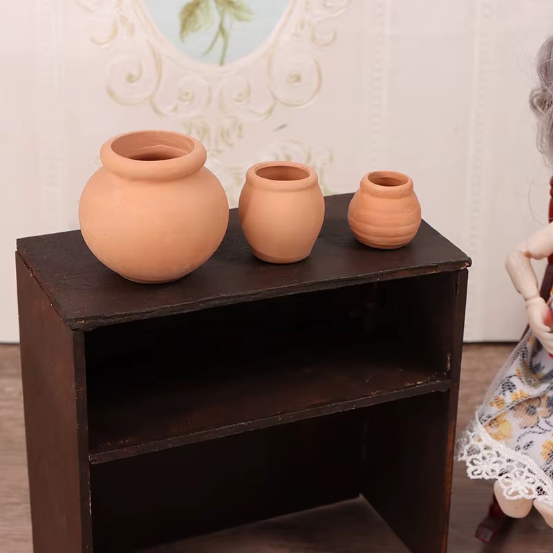 1:12 ドールハウスミニチュアデコラ花瓶ミニテラコッタ花ポ - Florist Supply Vases のレビューと価格