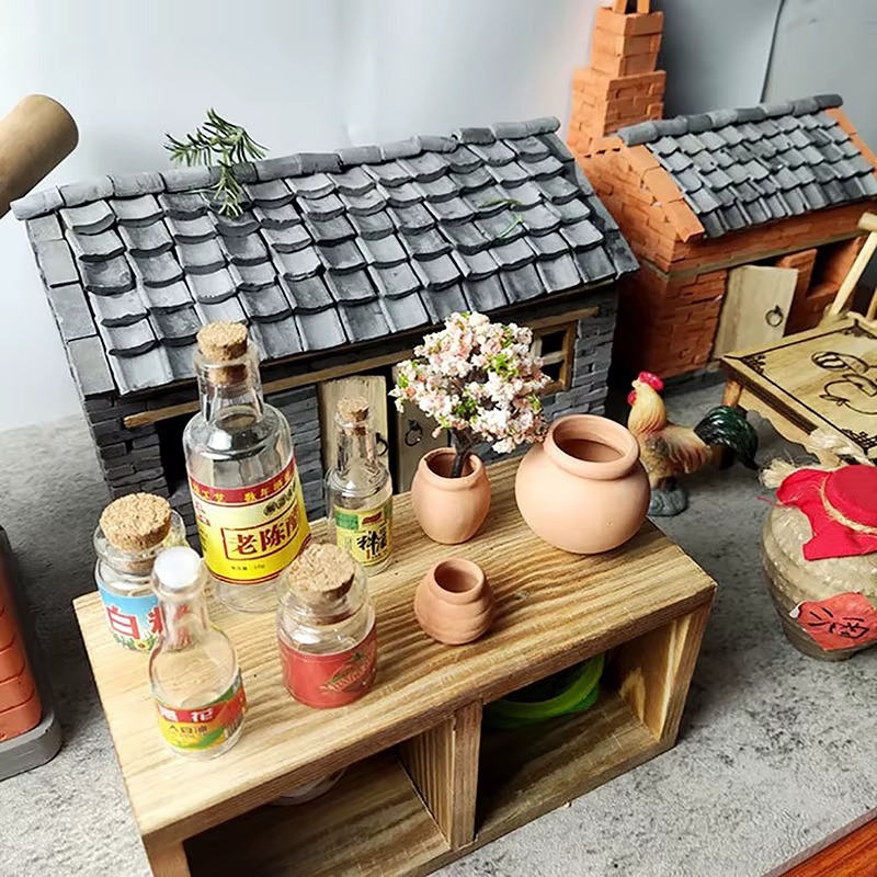 1:12 ドールハウスミニチュアデコラ花瓶ミニテラコッタ花ポ - Florist Supply Vases のレビューと価格