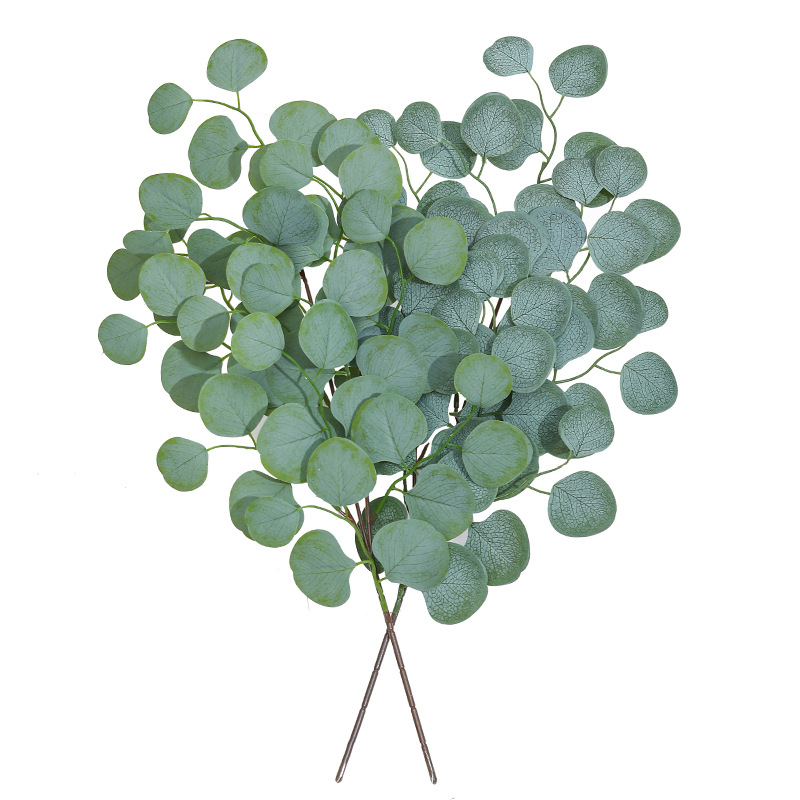 ユーカリの葉の人工植物、偽の花、クリスマスの装飾、結婚式、家 - Florist Supply Vases のレビューと価格