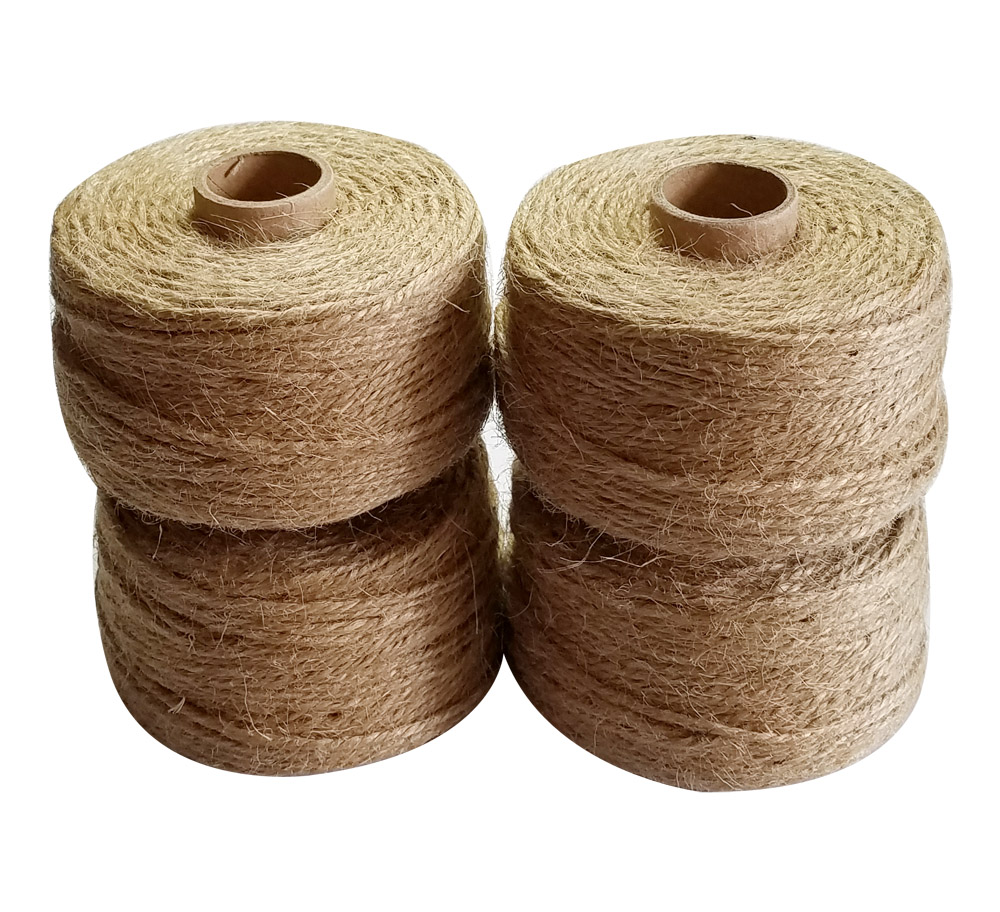 100% 天然ジュートロープ、直径1mm〜2mm、パーティー - Twine Jute Natural のレビューと価格