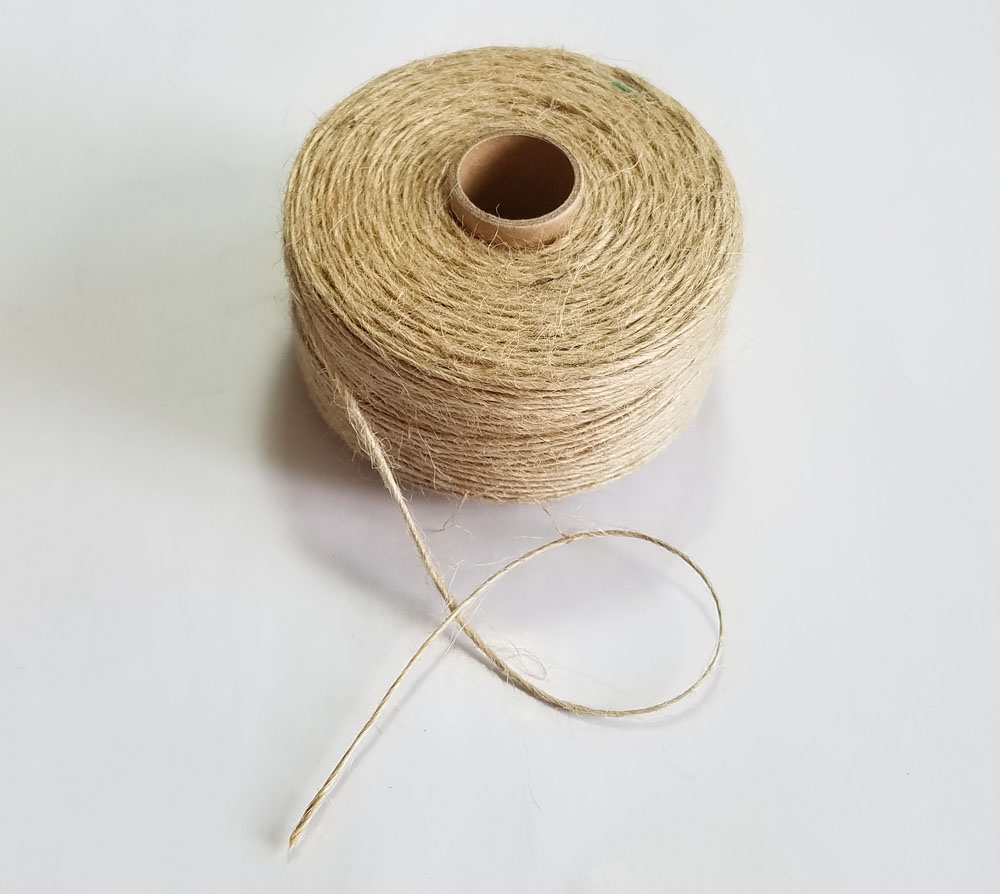 100% 天然ジュートロープ、直径1mm〜2mm、パーティー - Twine Jute Natural のレビューと価格
