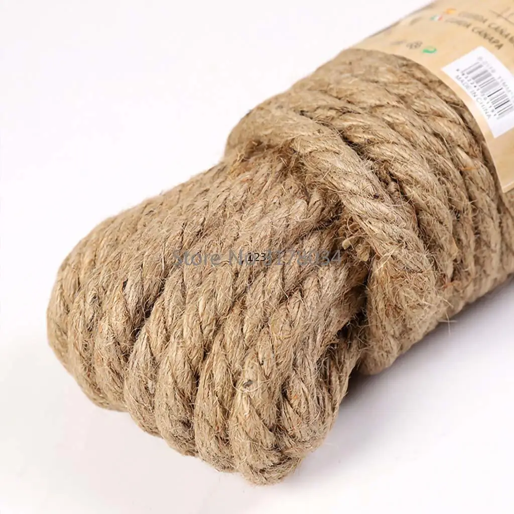 10mm 1m-100m 天然ジュートロープ ヘビーデューテ - Twine Jute Natural のレビューと価格