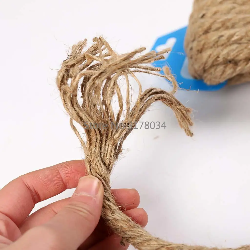 10mm 1m-100m 天然ジュートロープ ヘビーデューテ - Twine Jute Natural のレビューと価格
