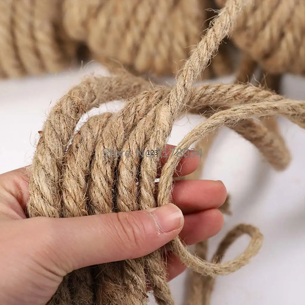 10mm 1m-100m 天然ジュートロープ ヘビーデューテ - Twine Jute Natural のレビューと価格